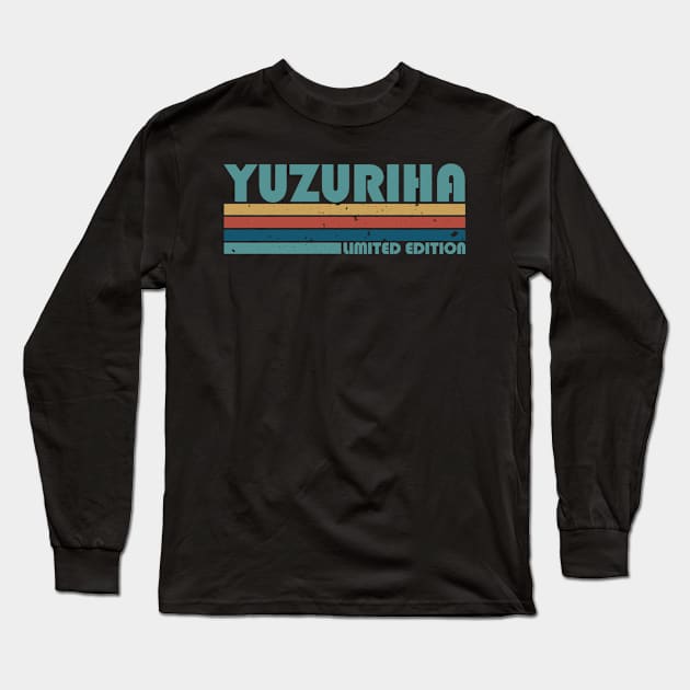 Proud Limited Edition Yuzuriha Name Personalized Retro Styles Long Sleeve T-Shirt by Kisos Thass